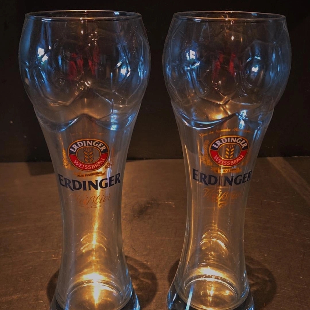 Clear Beer Glass Set Of 2